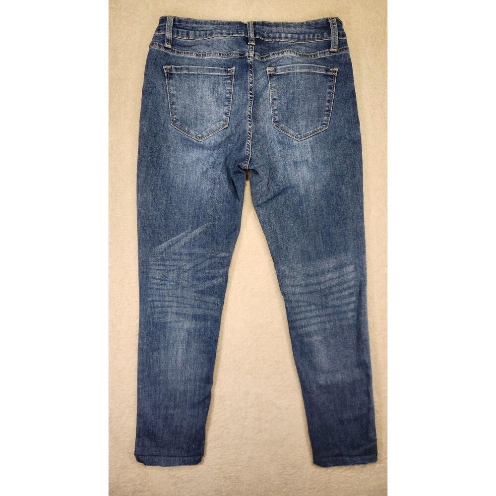KanCan Mid Rise Skinny Jeans Size 9/28 Medium Wash KC11214CHM - Picture 10 of 10